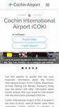 Mobile Screenshot of cochinairport.com